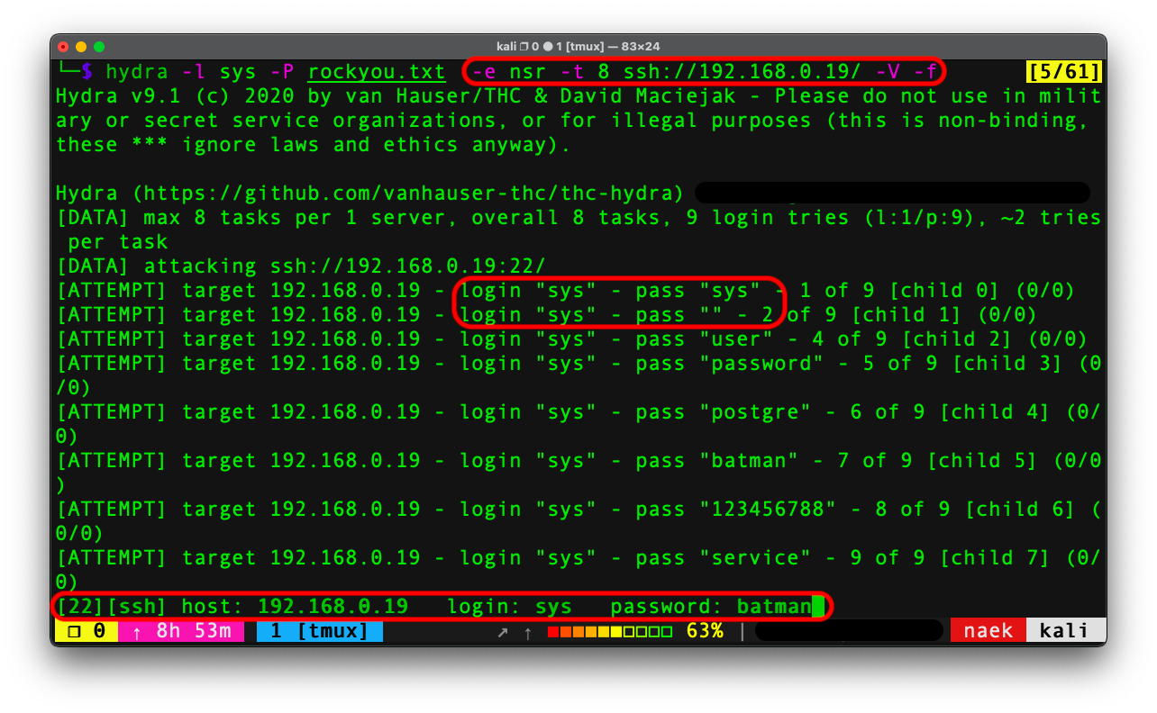 Kolibërs hydra ssh blog