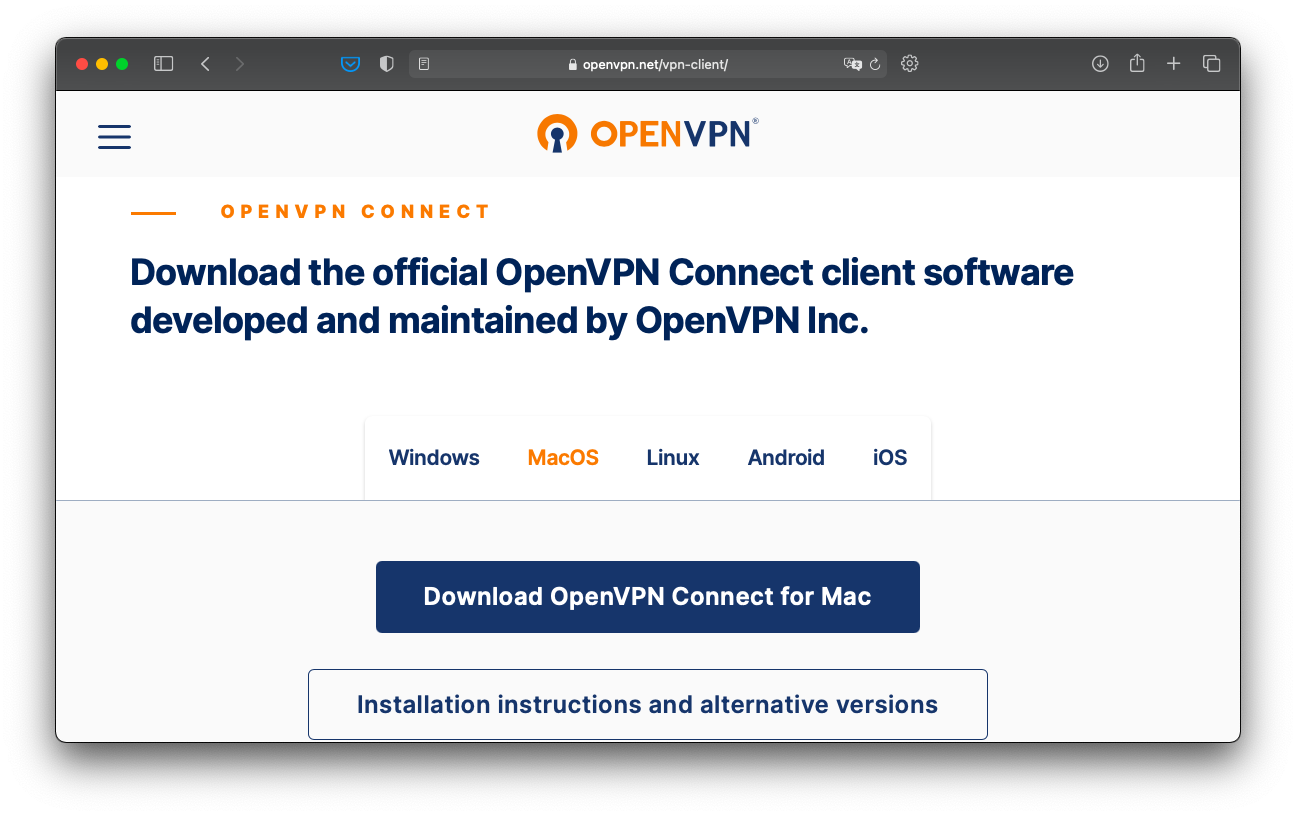 OpenVPN Connect